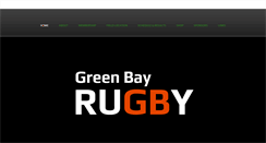 Desktop Screenshot of greenbayrugby.com